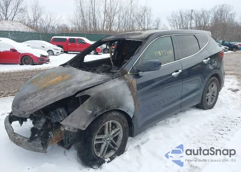 2017 Hyundai Santa Fe Sport 2.4L из США, поврежденный, VIN 5XYZTDLB4HG382025